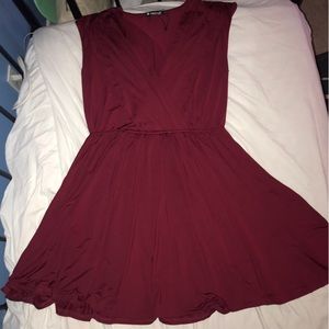 Allegra k red wrap dress size xl